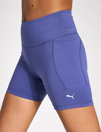 PUMA Cloudspun High Waisted 5" Tight Shorts - Blue Crystalimages1- The Sports Edit