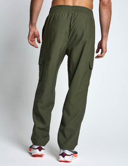 PUMA Essentials No. 1 Logo Woven Cargo Pants - Loden Greenimages2- The Sports Edit