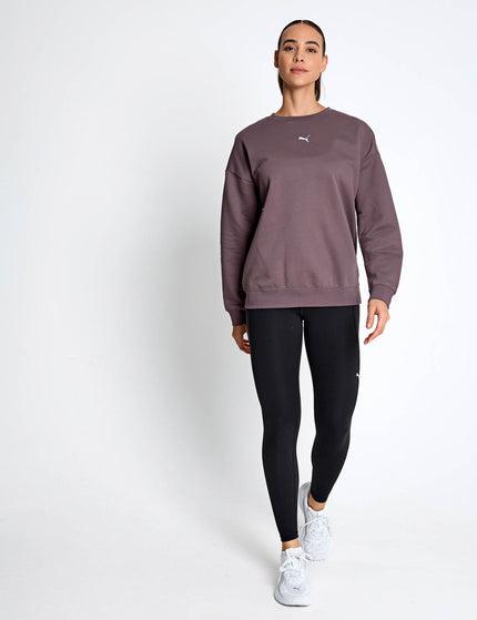 PUMA Essentials Oversized Crew - Raisinimages4- The Sports Edit