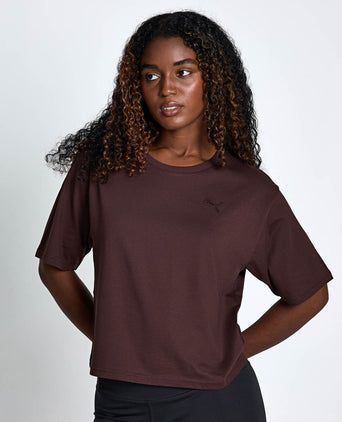 Class Relaxed Graphic Tee - Chocolate Fondue