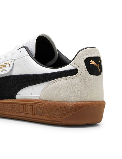 PUMA Palermo Leather - White-Vapor Gray-Gumimages6- The Sports Edit