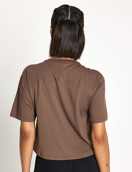 PUMA Cloudspun Relaxed Tee - Flat Bronzeimages2- The Sports Edit