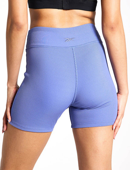 Reebok Studio High Waisted Bike Short - Step Purpleimages2- The Sports Edit