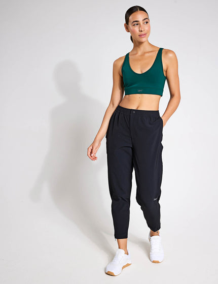 Reebok Active Collective Dreamblend Bra - Collegiate Greenimages4- The Sports Edit