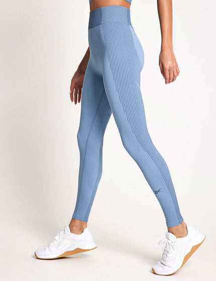 Reebok RBK-Lab Seamless 7/8 Leggings - Upgrade Blueimages3- The Sports Edit