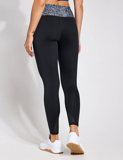 Reebok Running Printed Leggings - Night Blackimages2- The Sports Edit