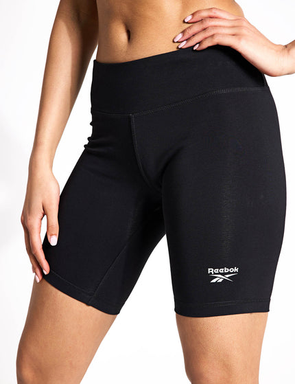 Reebok Identity Small Logo Cotton Bike Short - Blackimages1- The Sports Edit