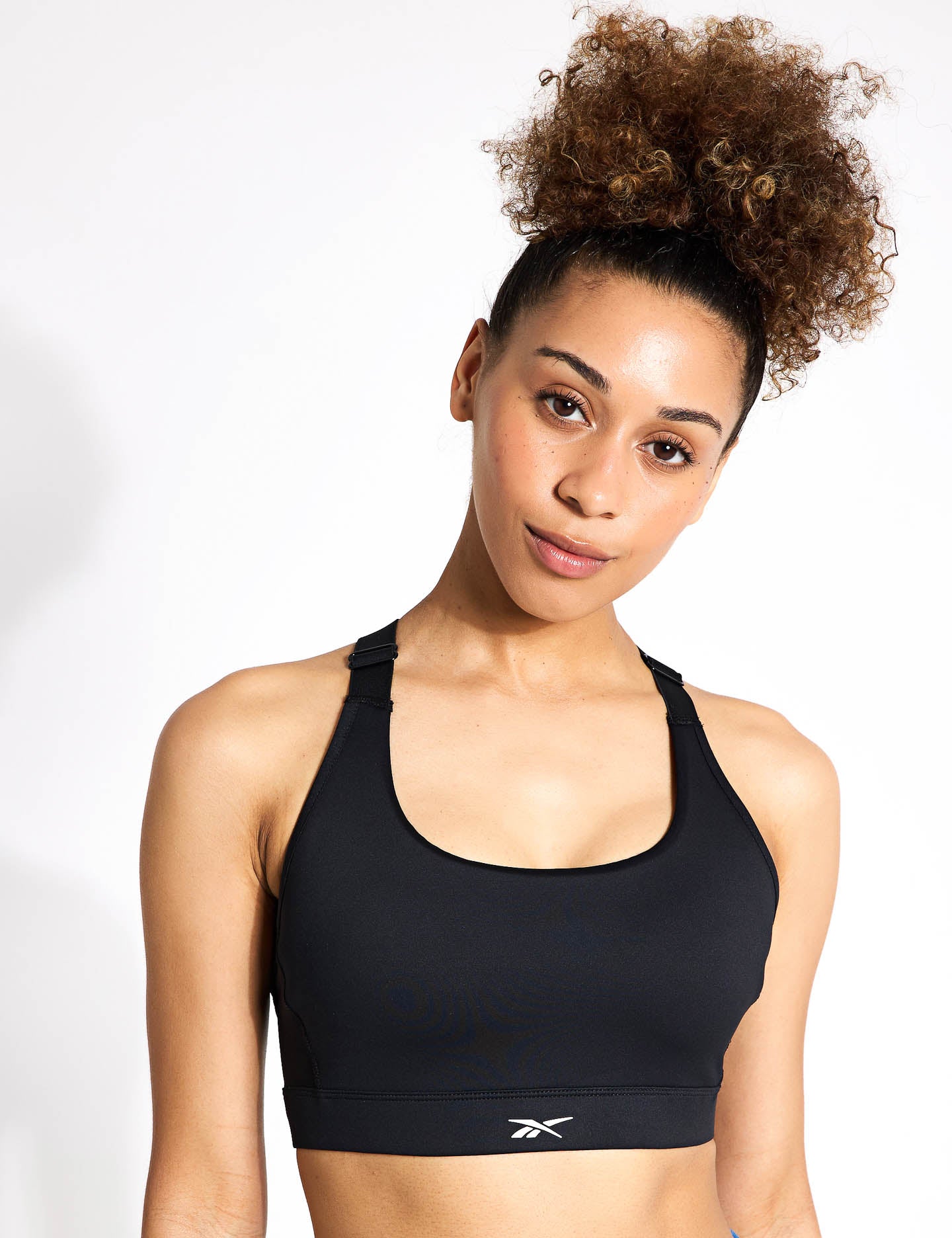 Reebok Lux High Impact Bra Black The Sports Edit