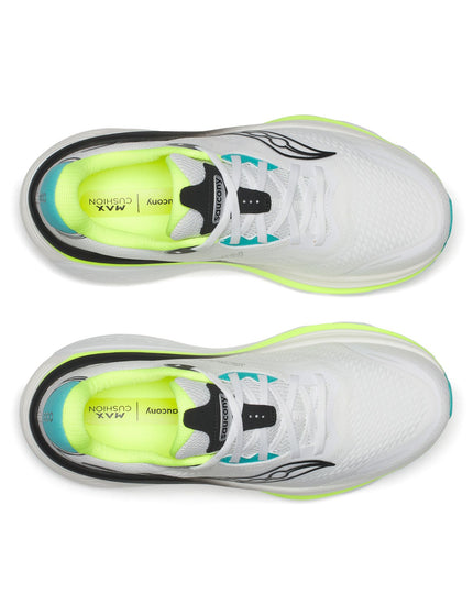 Saucony Hurricane 26 - White/Citronimages6- The Sports Edit