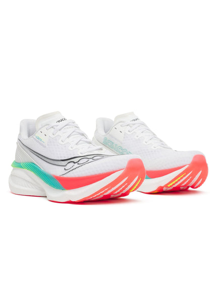 Saucony Endorphin Azura - White/Multiimages2- The Sports Edit