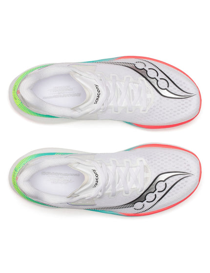 Saucony Endorphin Azura - White/Multiimages5- The Sports Edit