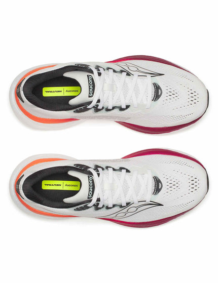 Saucony Ride 19 - White/Crimsonimages5- The Sports Edit