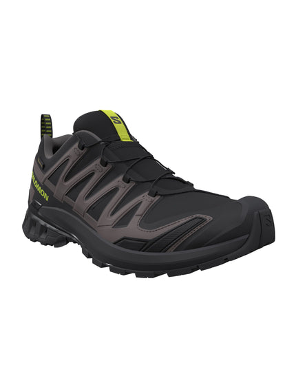 Salomon Xa Pro 3D V9 Gore-Tex - Black/Dark Gull Grey/Acid Limeimages2- The Sports Edit