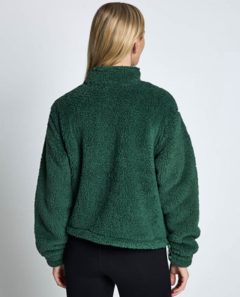 Canyon Fleece Zip Up - Glade Green
