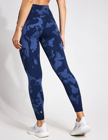 Sweaty Betty Power 7/8 Gym Leggings - Blue Fade Printimages2- The Sports Edit