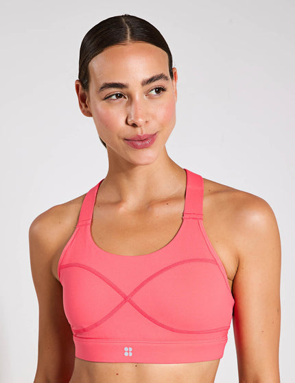 Sweaty Betty Power Medium Support Sports Bra - Coral Pinkimages1- The Sports Edit