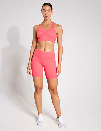 Sweaty Betty Power Medium Support Sports Bra - Coral Pinkimages4- The Sports Edit