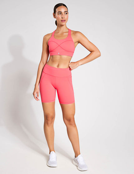 Sweaty Betty Power 6" Cycling Shorts - Coral Pinkimages4- The Sports Edit