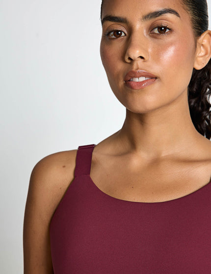 Sweaty Betty Runner's High High Support Sports Bra - Merlot Redimages3- The Sports Edit