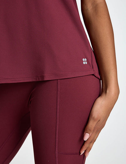 Sweaty Betty Runner's High Tank - Merlot Redimages4- The Sports Edit