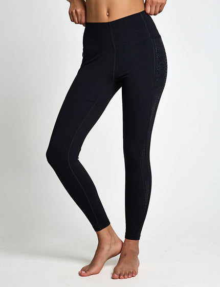 Sweaty Betty Ultimate Studio 7/8 Grippy Legging - Blackimages3- The Sports Edit