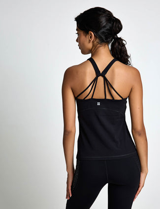 Ultimate Studio Strappy Tank - Black