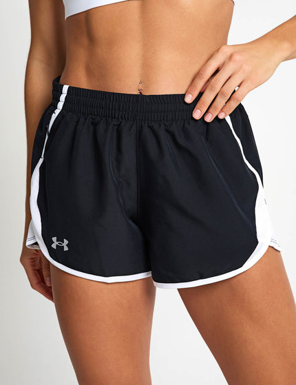 Under Armour Fly-By 3" Shorts - Black/Whiteimages4- The Sports Edit