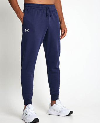 Rival Fleece Joggers - Midnight Navy/White