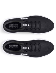 Under Armour men\'s UA Charged Surge 4 Sneaker Size 9.5 3027000 - 001 Black White Under Armour men main image 2