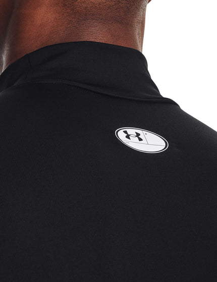 Under Armour ColdGear Armour Comp Mock - Black/Whiteimages4- The Sports Edit