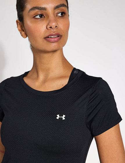 Under Armour HeatGear Armour Short Sleeve - Black/Whiteimages3- The Sports Edit