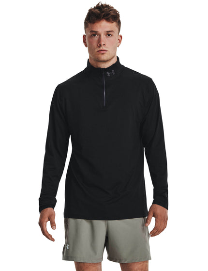 Under Armour Launch Pro 1/4 Zip - Black/Black/Reflectiveimages1- The Sports Edit