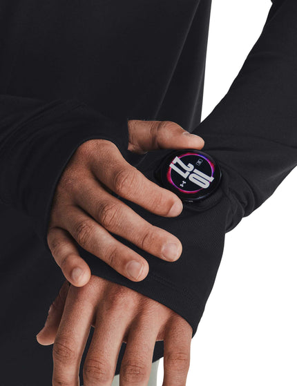Under Armour Launch Pro 1/4 Zip - Black/Black/Reflectiveimages4- The Sports Edit