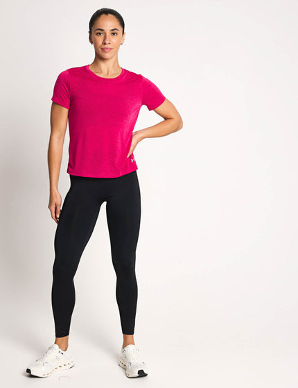Under Armour Launch Camo Short Sleeve - Shaded Fuchsia/Reflectiveimages4- The Sports Edit