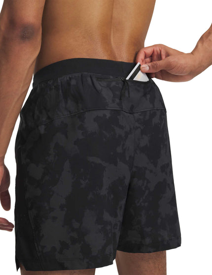 Under Armour Launch Pro Printed 7" Shorts - Anthracite/Black/Reflectiveimages3- The Sports Edit