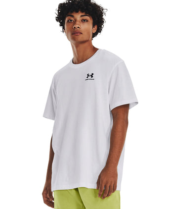 Logo Embroidered Heavyweight Short Sleeve - White/Black
