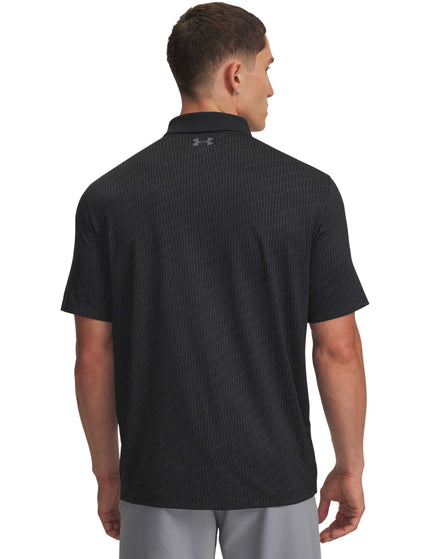 Under Armour Matchplay Printed Polo - Black/Anthracite/Pitch Grayimages2- The Sports Edit