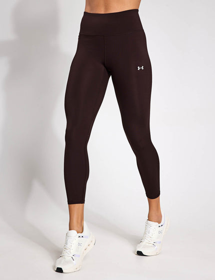 Under Armour Motion Ankle Leggings - Brown Obsidian/Whiteimages1- The Sports Edit