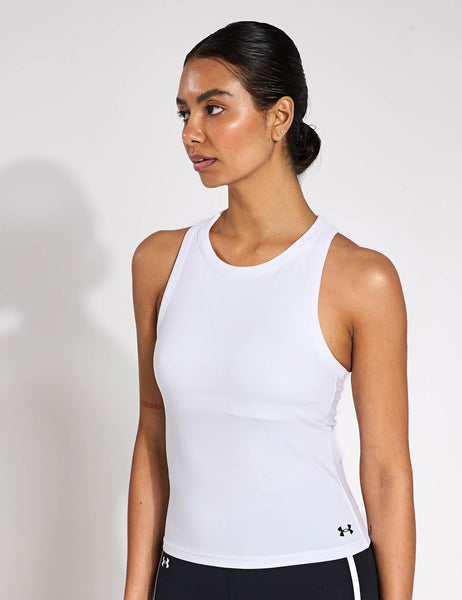 Under Armour | Motion High Neck Tank - White/Black | The