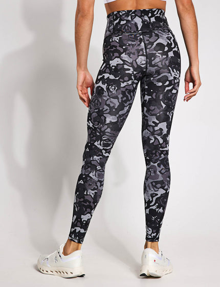 Under Armour Motion Printed Leggings - Black/Titan Greyimages2- The Sports Edit