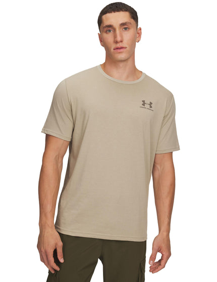 Under Armour Sportstyle Short Sleeve - City Khaki/Taupe Duskimages1- The Sports Edit