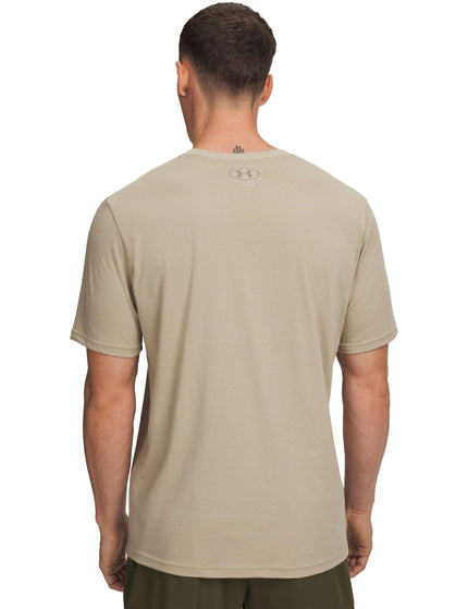 Under Armour Sportstyle Short Sleeve - City Khaki/Taupe Duskimages2- The Sports Edit
