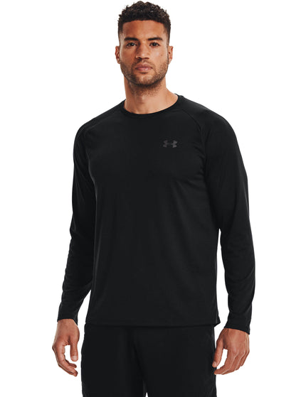 Under Armour Tech 2.0 Longsleeve - Black/Graphiteimages1- The Sports Edit