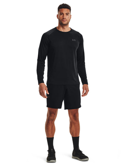 Under Armour Tech 2.0 Longsleeve - Black/Graphiteimages3- The Sports Edit