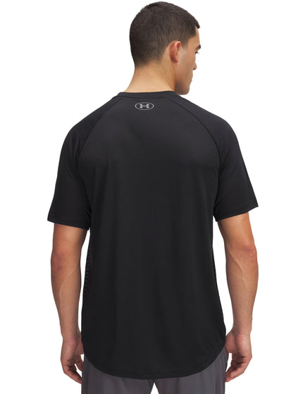 Under Armour Tech Fade Short Sleeve - Black/Titan Greyimages2- The Sports Edit
