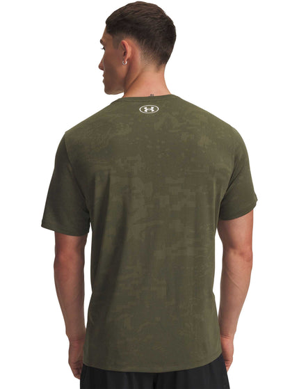 Under Armour Tech Vent Jacquard Short Sleeve - Marine OD Green/Whiteimages3- The Sports Edit