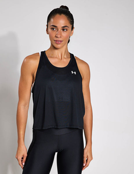 Under Armour | UA Tech Swing Tank - Black/White | The Sports
