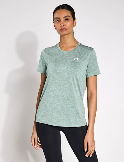 Under Armour UA Tech Twist Short Sleeve - Silica Green/Whiteimages1- The Sports Edit