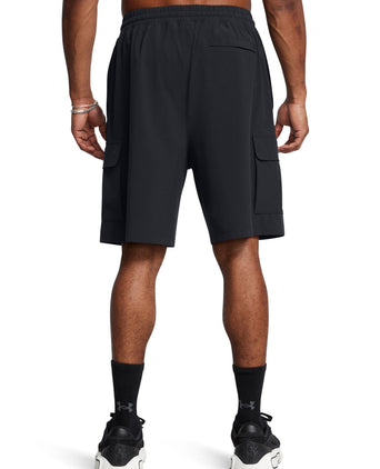 Vibe Woven Cargo Short - Black
