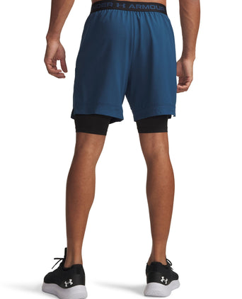 Vanish Woven 2-in-1 Shorts - Wham Blue/Ultimate Black